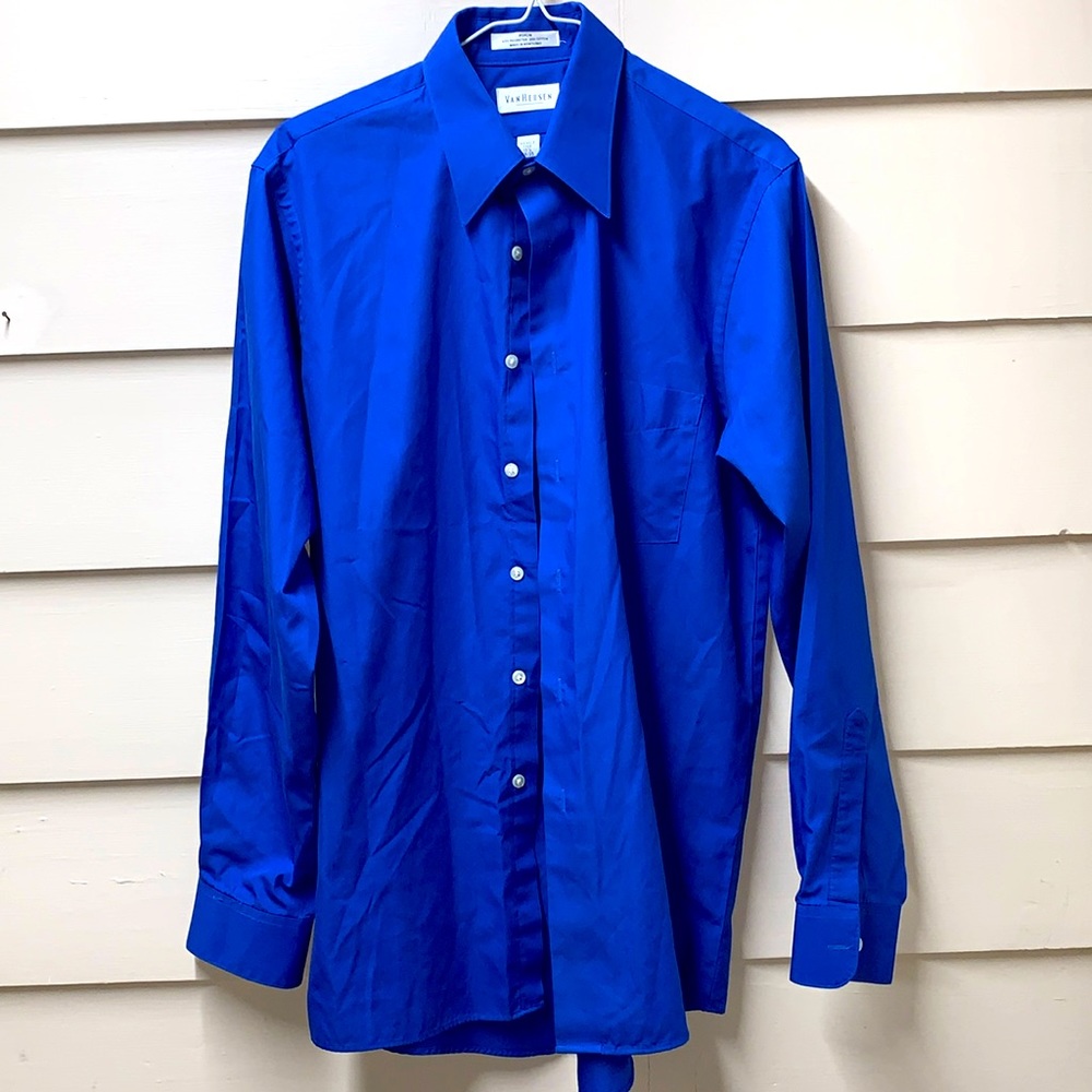 Van Heusen Wrinkle Free long sleeve shirt, 15 1/2 34/35 like new